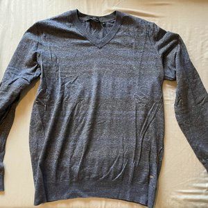 100% Cotton V-neck HUGO BOSS sweater